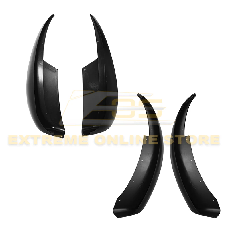 2005 - 13 Base C6 Corvette Front &amp; Rear Extended Splash Guards