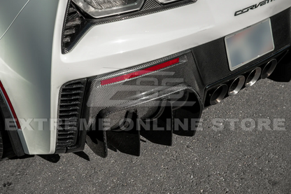 2014 - 19 C7 Corvette Add-on Rear Bumper Diffuser
