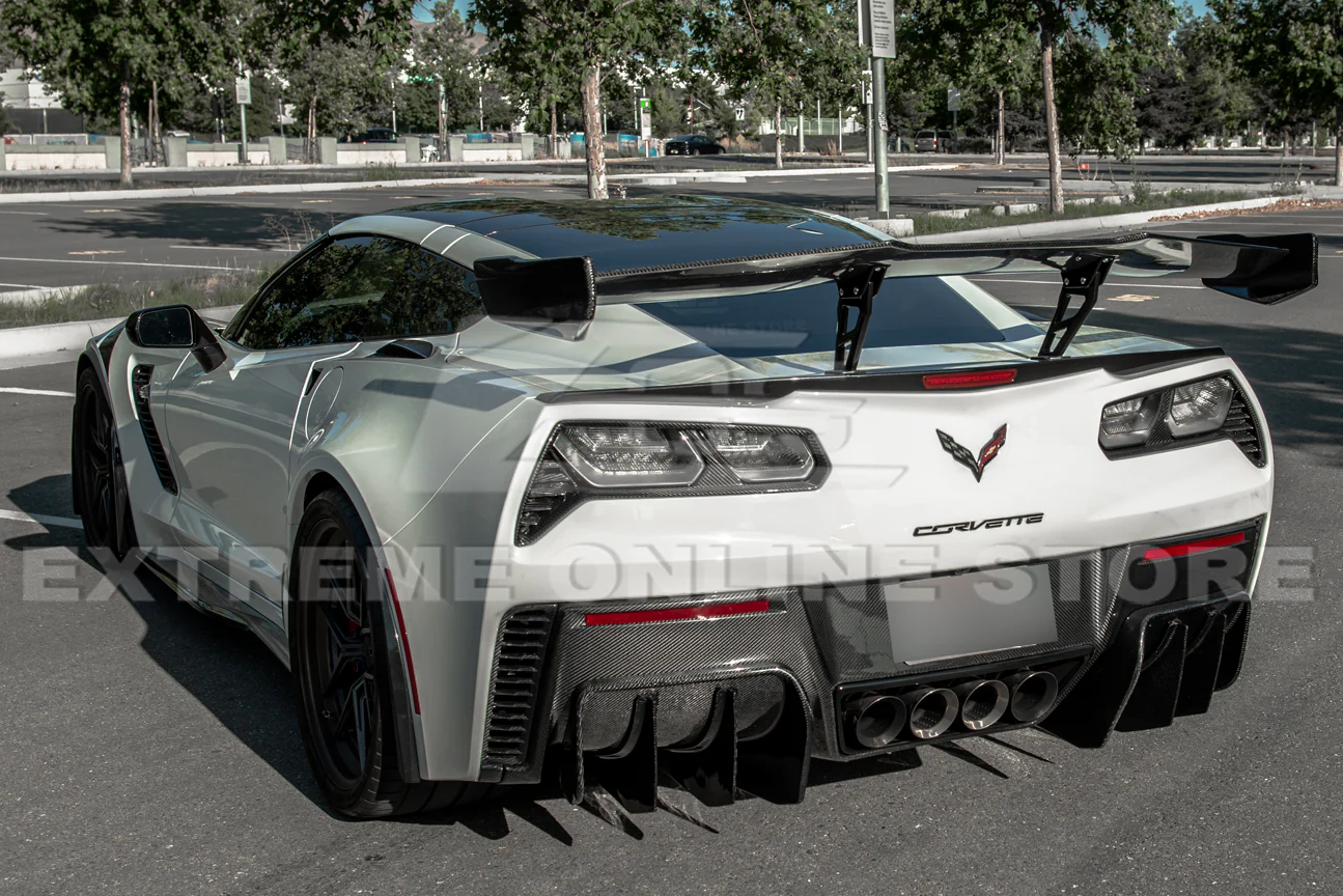2014 - 19 C7 Corvette Add-on Rear Bumper Diffuser
