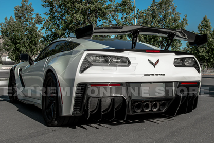 2014 - 19 C7 Corvette Add-on Rear Bumper Diffuser