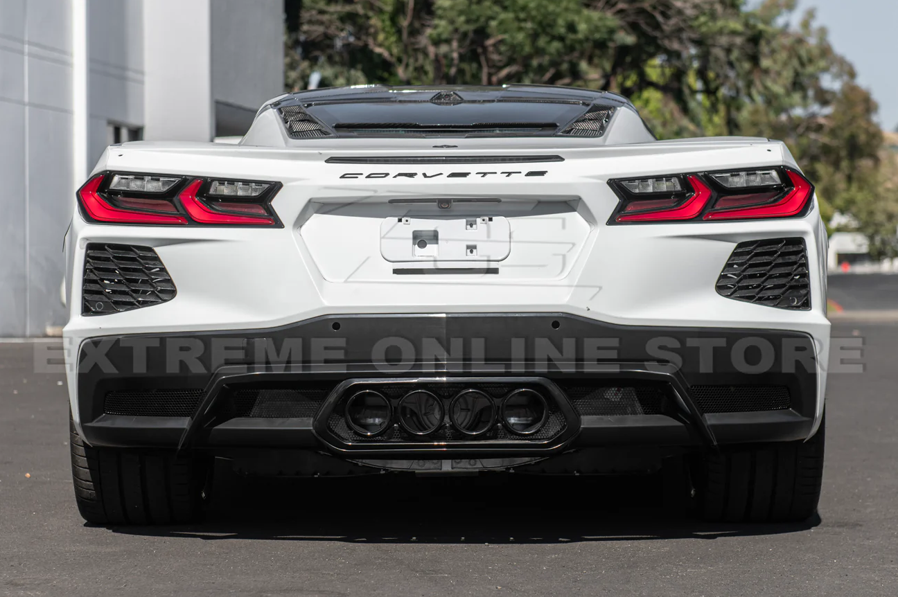 C8 Corvette Z06 Package Rear Center Quad Tip Diffuser