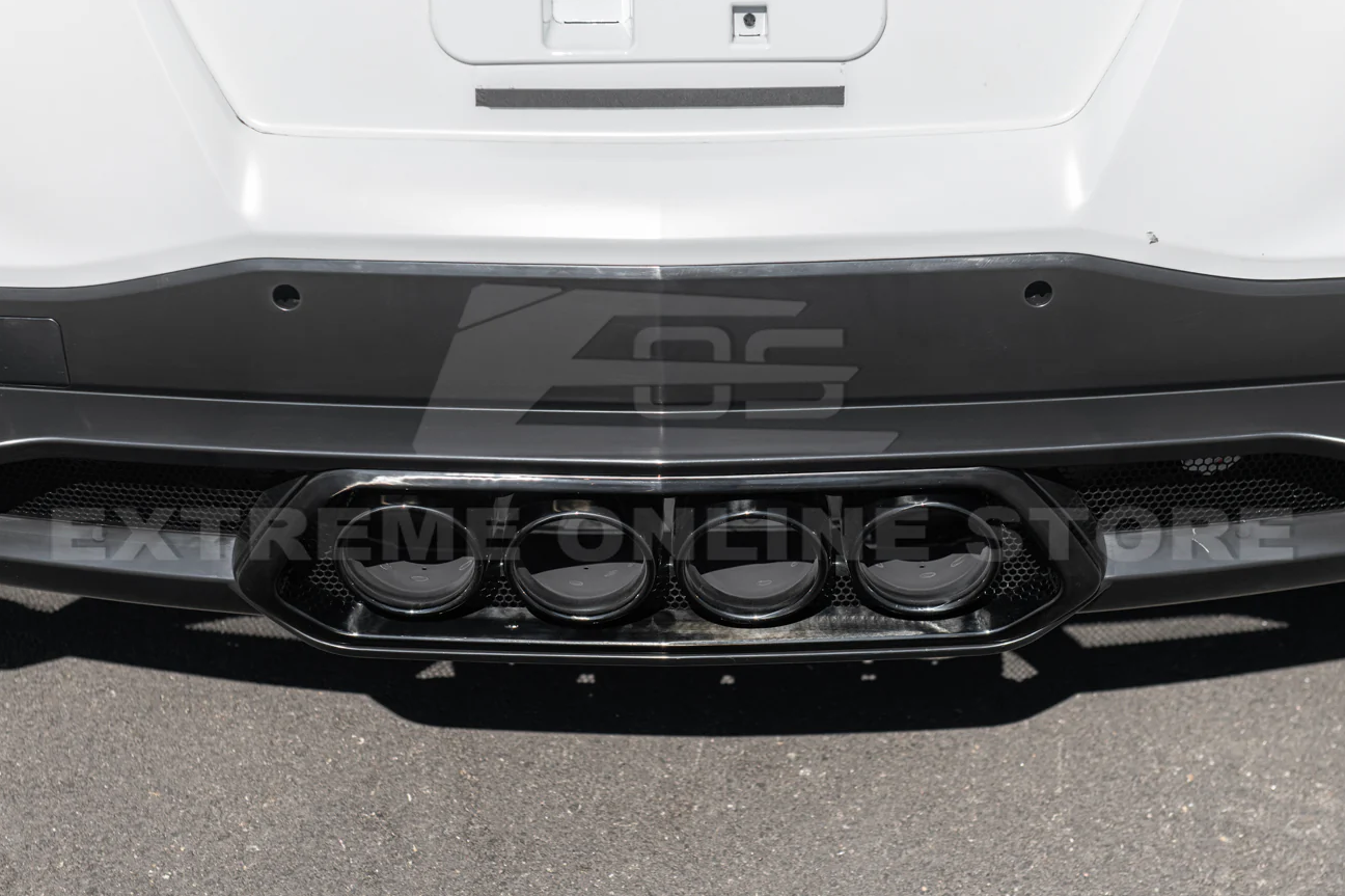 C8 Corvette Z06 Package Rear Center Quad Tip Diffuser