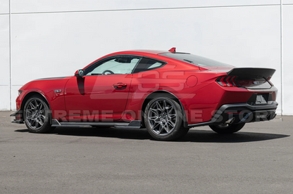 2024+ Mustang S650 Side Skirt Extensions (Matte/Gloss/Carbon)