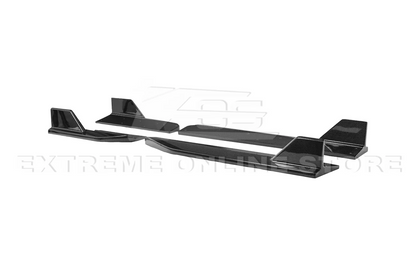 2024+ Mustang S650 Side Skirt Extensions (Matte/Gloss/Carbon)