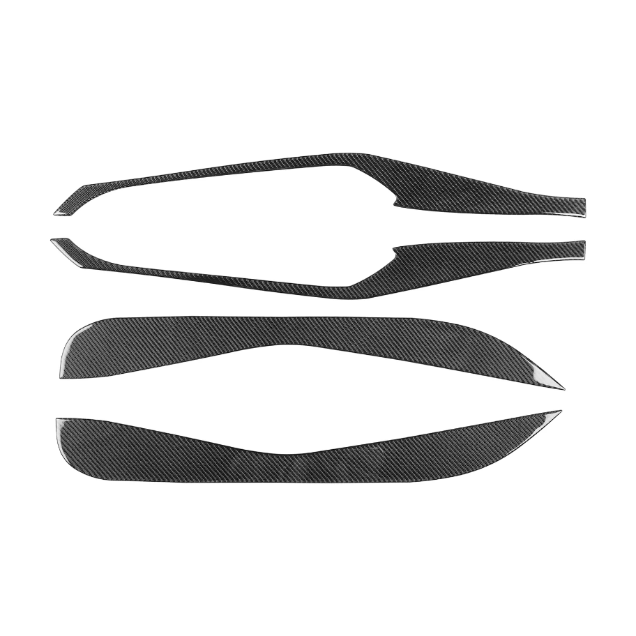 C8 Corvette Soft Carbon Fiber Door Kick Panel