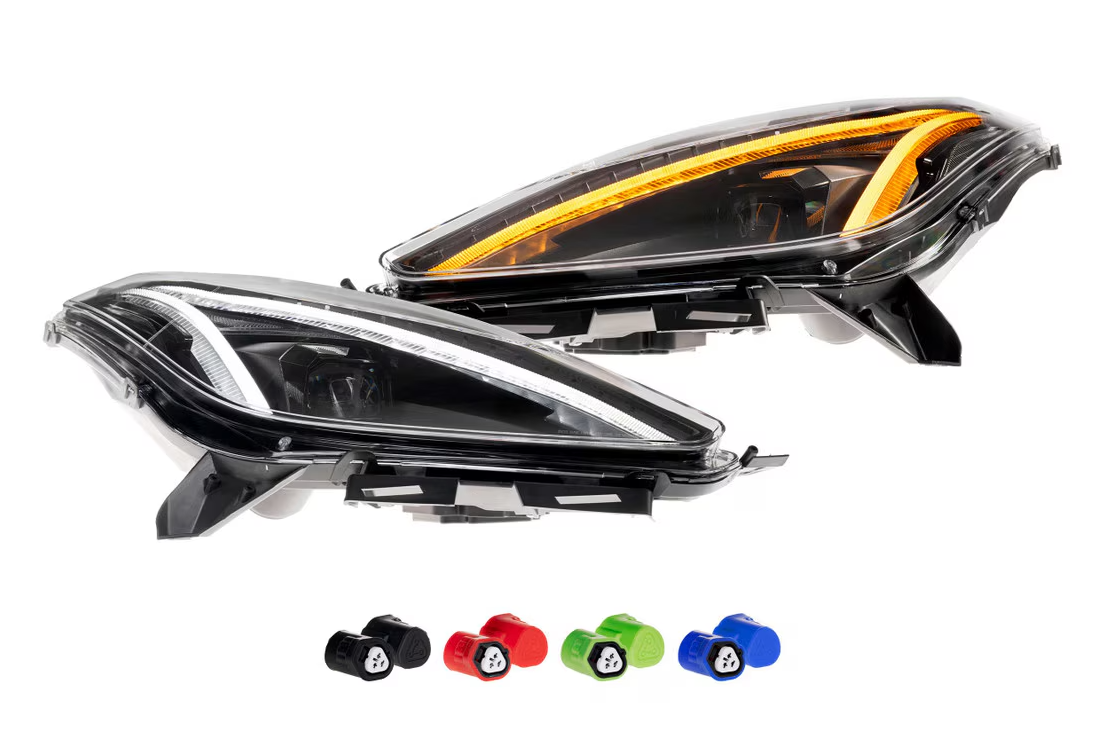 2014 - 19 C7 Corvette C8 Style XB LED Headlights (GEN 2)