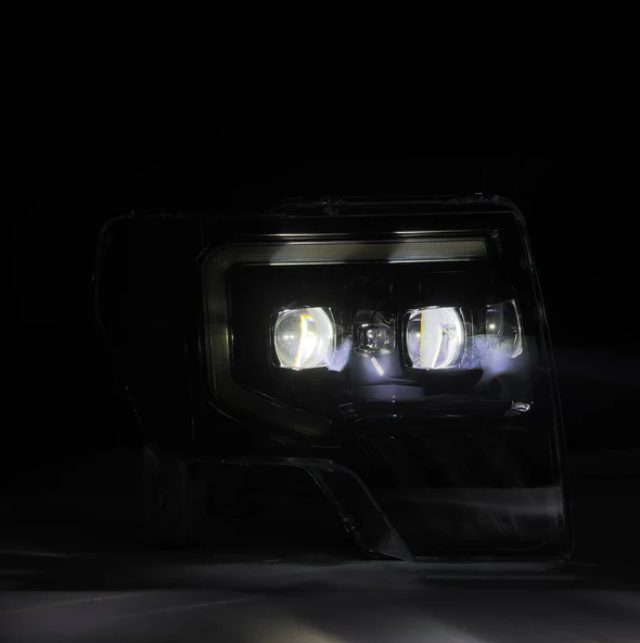 2009 - 14 F150 MKII LUXX-Series LED Projector Headlights (Black / Alpha Black / Chrome)