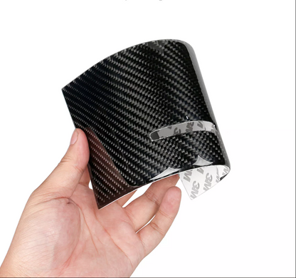 2014 - 15 Grand Cherokee Carbon Fiber Gear Shifter Insert Overlay | Next-Gen Carbon