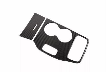 2014 - 15 Grand Cherokee Carbon Fiber Gear Shifter Insert Overlay | Next-Gen Carbon