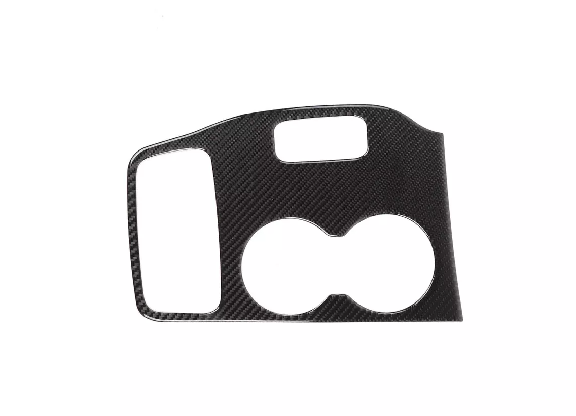 2014 - 15 Grand Cherokee Carbon Fiber Gear Shifter Insert Overlay | Next-Gen Carbon