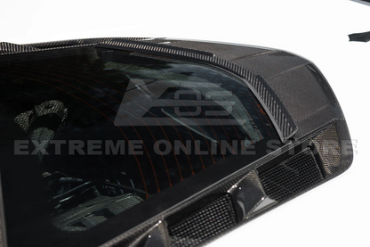 C8 Corvette Carbon Fiber Rear Window Hatch Deck Lid Insert