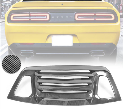 2008 - 23 Challenger V2 Style Rear Window Louvers