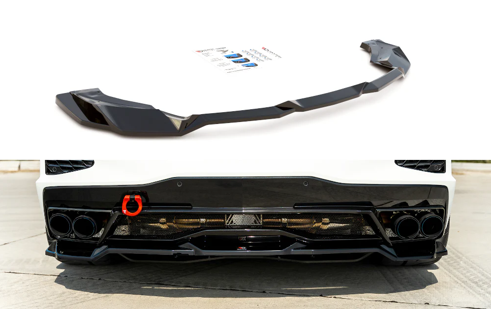 C8 Corvette Stingray Carbon Flash Add-on Rear Diffuser