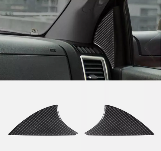 2016 - 18 Dodge Ram Carbon Fiber A-Pillar Trim Kit | Next-Gen Carbon