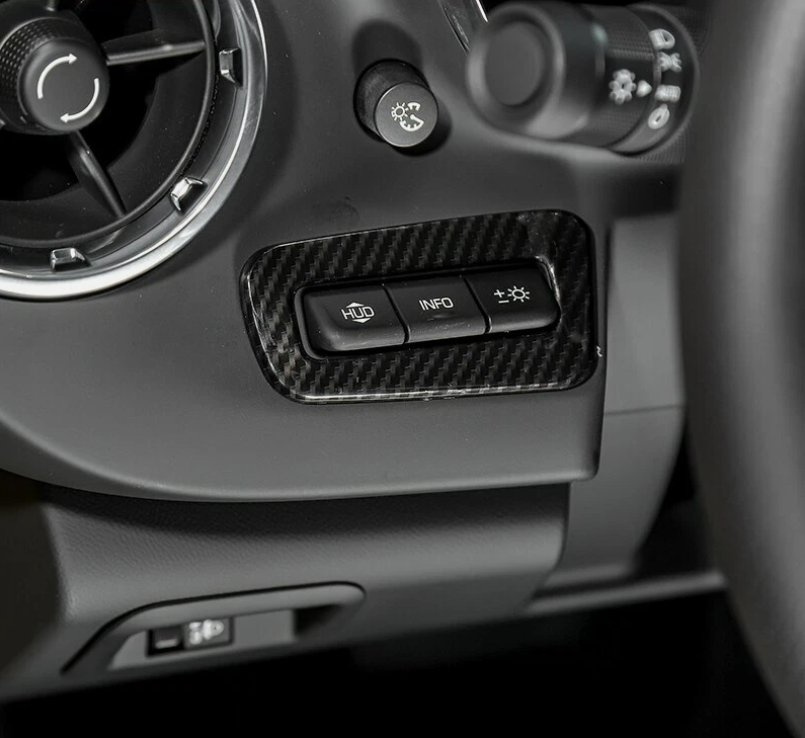 2016 - 24 Camaro Heads Up Control Trim Cover | Carbon Fiber / Colored | LT/RS/LT1/1SS
