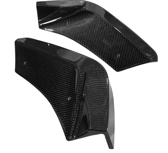 C8 Corvette Stingray Carbon Fiber Rear Diffuser Aprons