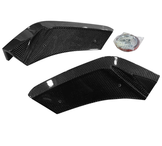 C8 Corvette Stingray Carbon Fiber Rear Diffuser Aprons