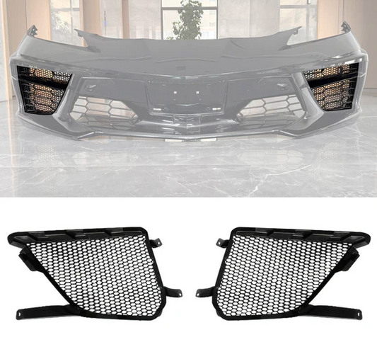 C8 Corvette Stingray Front Bumper Mesh Grilles