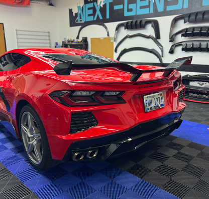 C8 Corvette Carbon Fiber Z06 Style Spoiler for Stingray | Next-Gen Carbon