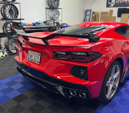 C8 Corvette Carbon Fiber Z06 Style Spoiler for Stingray | Next-Gen Carbon
