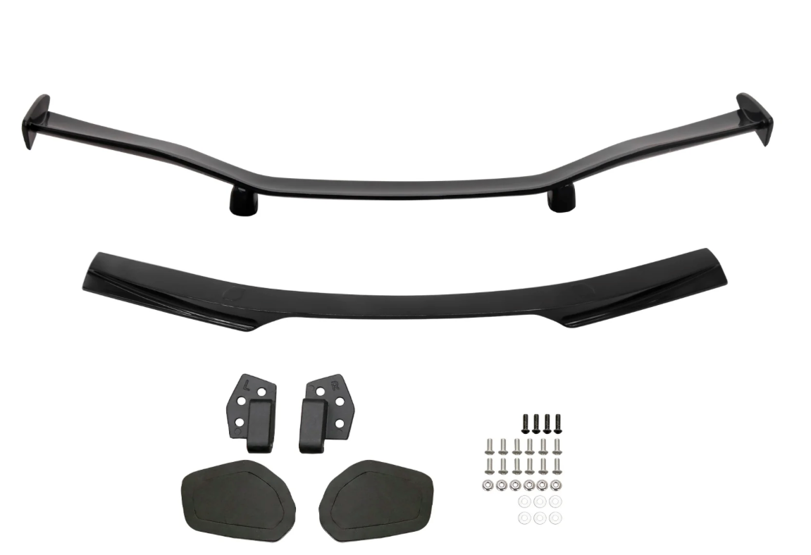 C8 Corvette Z06 Z07 Carbon Fiber High Wing Spoiler | Carbon Fiber / Carbon Flash / Forged