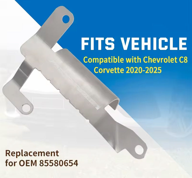 C8 Corvette Underbody Airflow Rear Bumper Deflector Shield