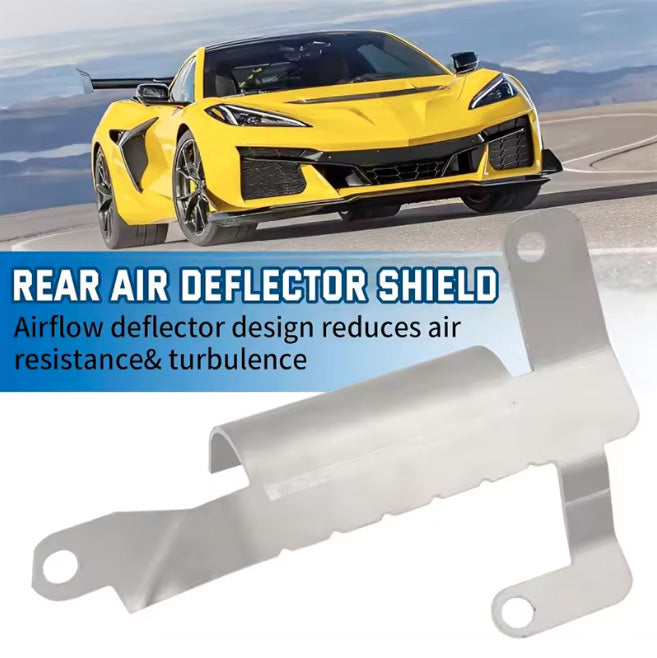 C8 Corvette Underbody Airflow Rear Bumper Deflector Shield