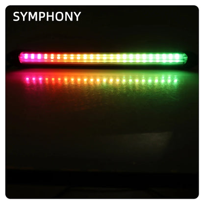 Dodge Charger Widebody RGB Flow Series Color Changing Front LED DRL Fog Lights