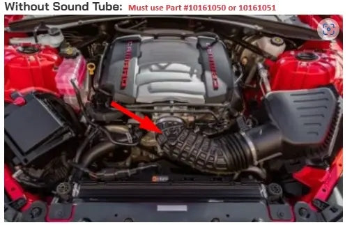 2016 - 24 Camaro SS Cold Air Intake With Dry Filter