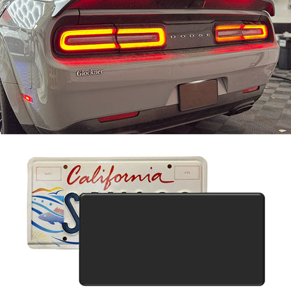Blackout License Plate Electronic Cover