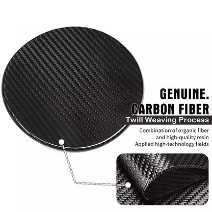 C8 Corvette Carbon Fiber Fuel Door Tank Lid Cover