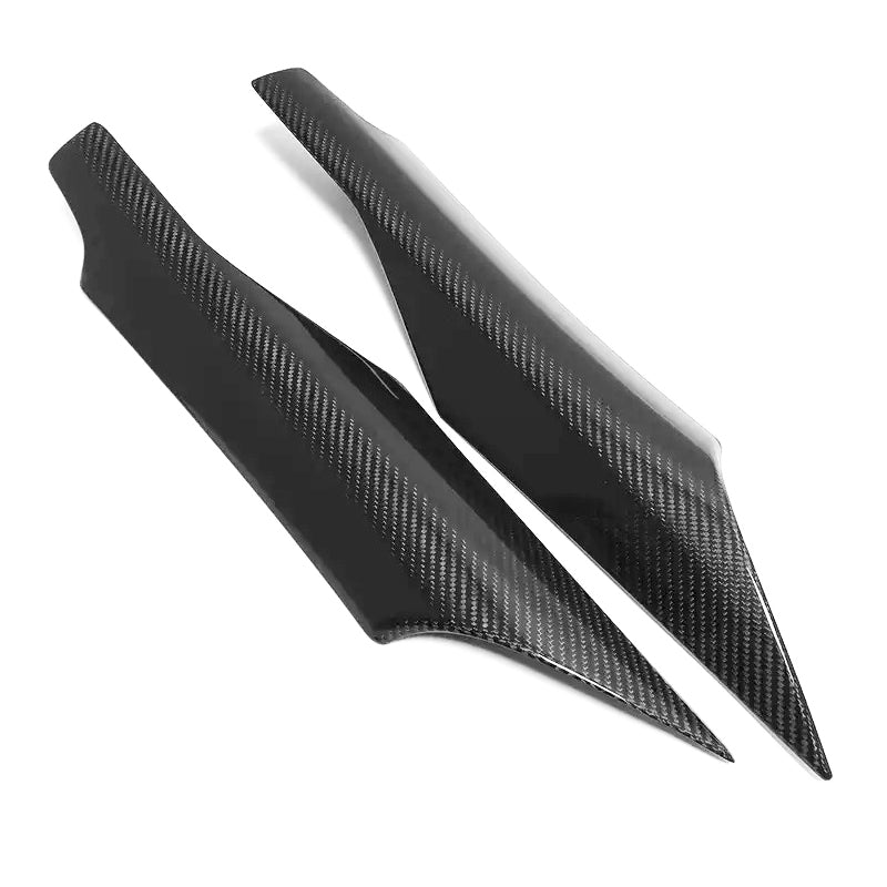 C8 Corvette Carbon Fiber Interior Door Upper Covers | Next-Gen Carbon