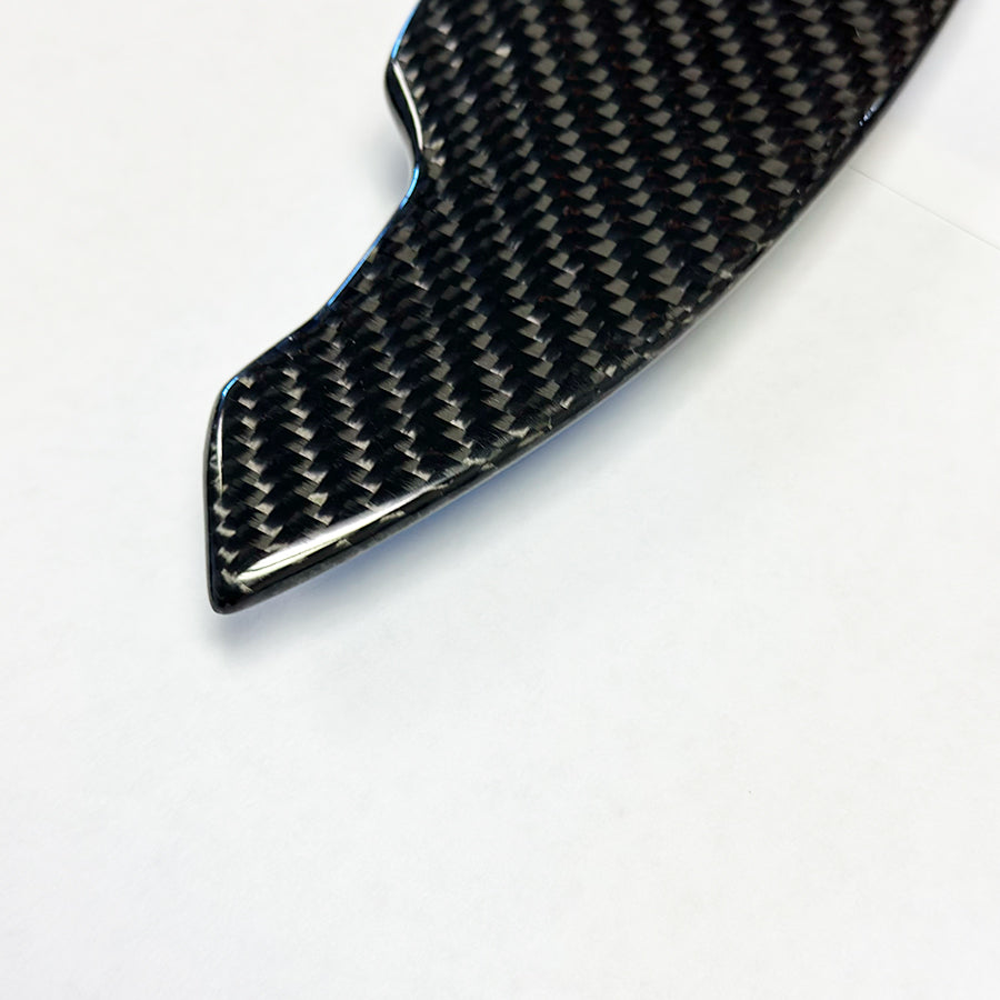 2016-24 Camaro / 2014-19 C7 Corvette Carbon Fiber Extended Paddle Shifter Replacements