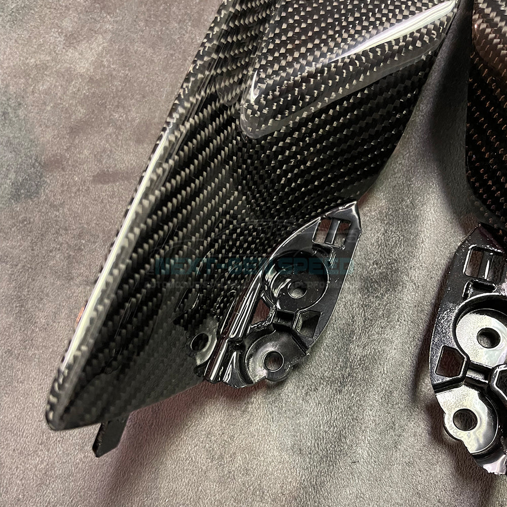 C8 Corvette Carbon Fiber Window Switch Panel Replacements (Coupe/Convertible)