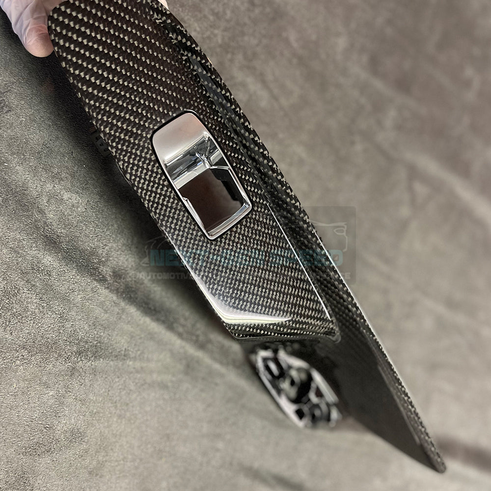 C8 Corvette Carbon Fiber Window Switch Panel Replacements (Coupe/Convertible)