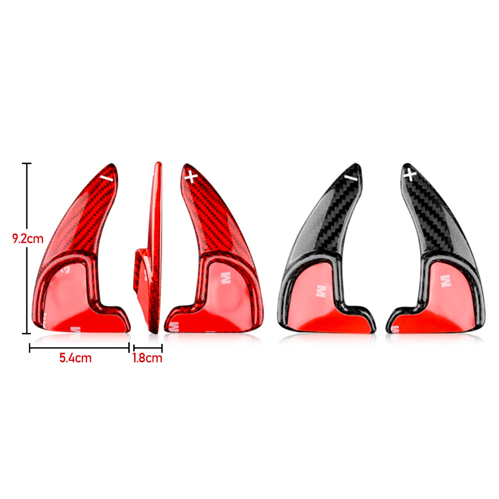 2015-2024 Dodge Charger / Challenger / Durango Carbon Fiber Paddle Shifter Covers | Next-Gen Carbon