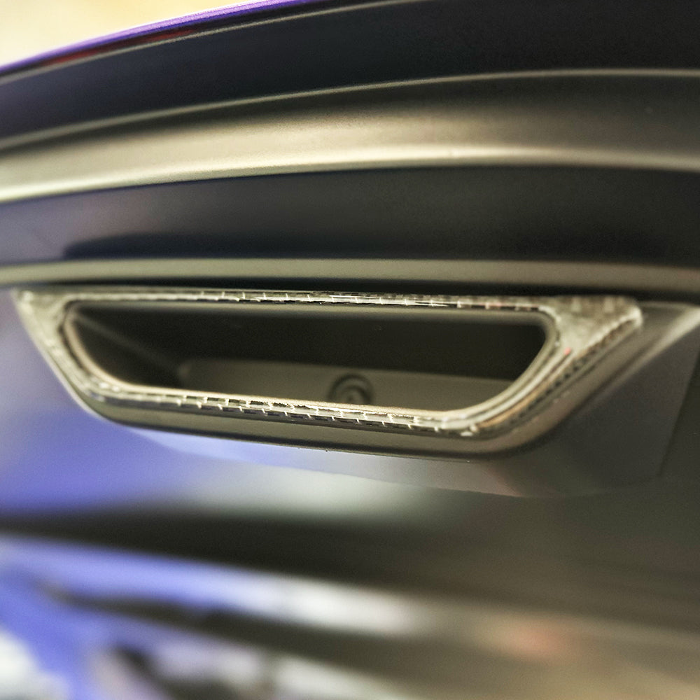 C8 Corvette Soft Carbon Fiber Hatch Handle Cover