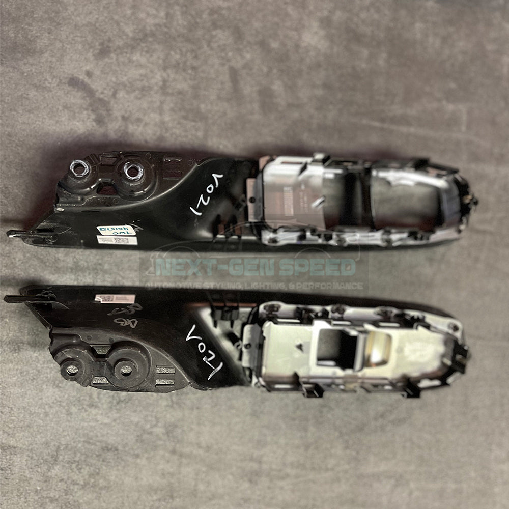 C8 Corvette Carbon Fiber Window Switch Panel Replacements (Coupe/Convertible)