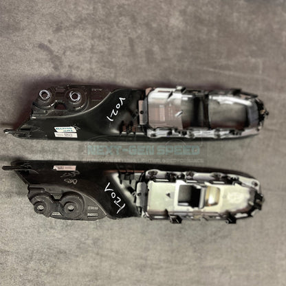 C8 Corvette Carbon Fiber Window Switch Panel Replacements (Coupe/Convertible)