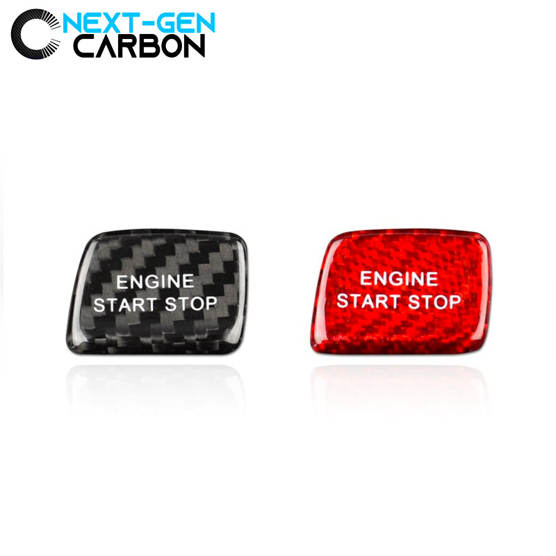 2016 - 24 Camaro / 2014 - 19 C7 Corvette Carbon Fiber Push Start Button Cover | Next-Gen Carbon
