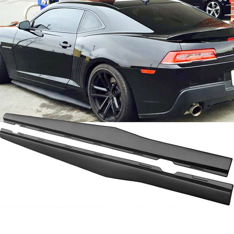 2010 - 15 Camaro Unpainted IKON Style Side Skirts | LS/LT/SS