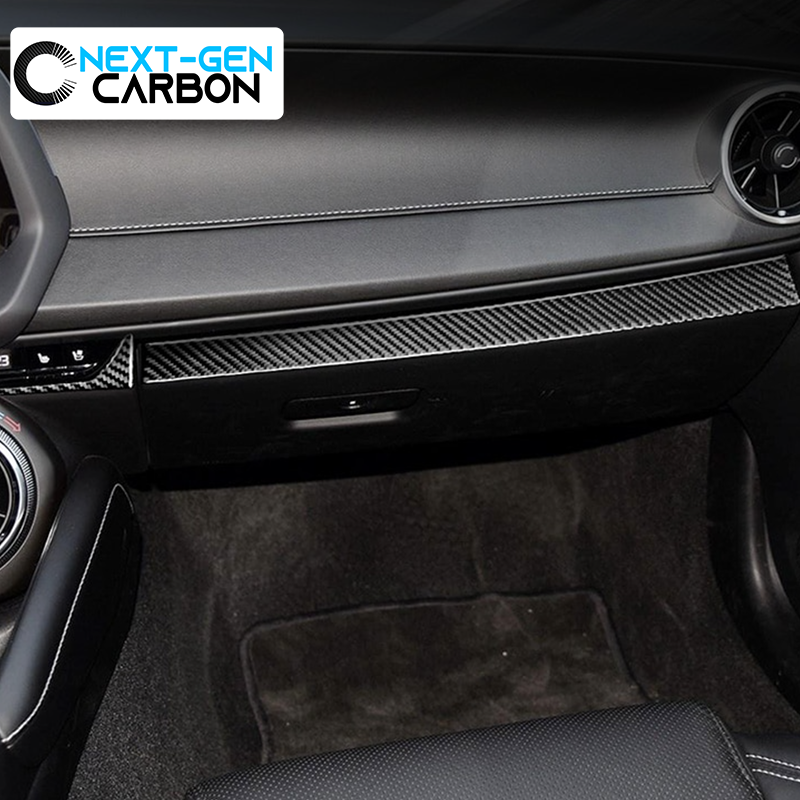 2016 - 24 Camaro Carbon Fiber Lower Dashboard Trim Cover Overlay | Next-Gen Carbon