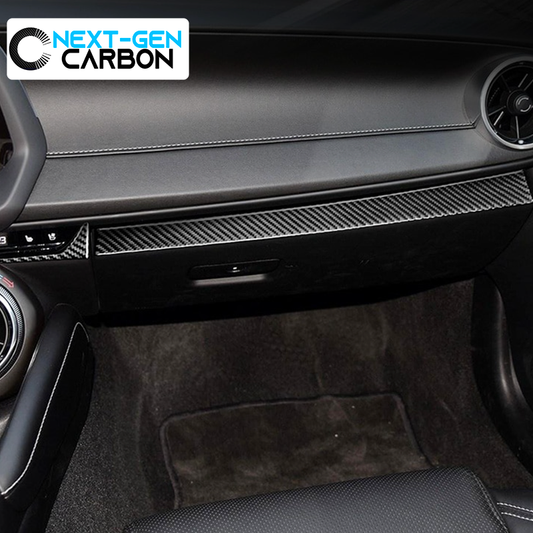 2016 - 24 Camaro Carbon Fiber Lower Dashboard Trim Cover Overlay | Next-Gen Carbon