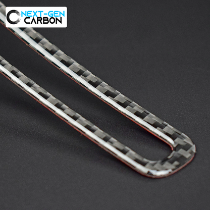 2015 - 24 Dodge Charger / Challenger Carbon Fiber Door Vent Trim Covers | Next-Gen Carbon