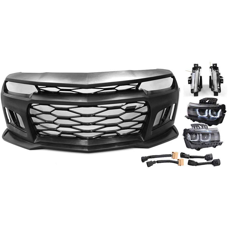 2010 - 13 Camaro 6th Gen ZL1 Front Bumper Assembly Kit