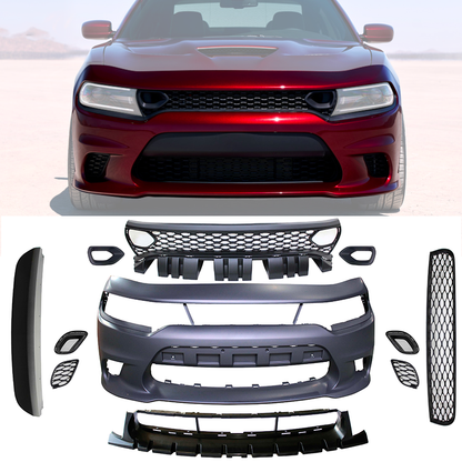 2015 - 24 Charger SRT Scat Hellcat Front Bumper Assembly Kit