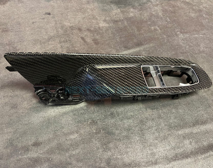 C8 Corvette Carbon Fiber Window Switch Panel Replacements (Coupe/Convertible)