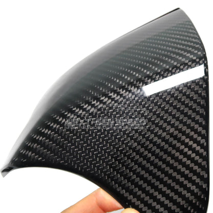 C8 Corvette Carbon Fiber Side Mirror Cover Lower Base Cap Covers