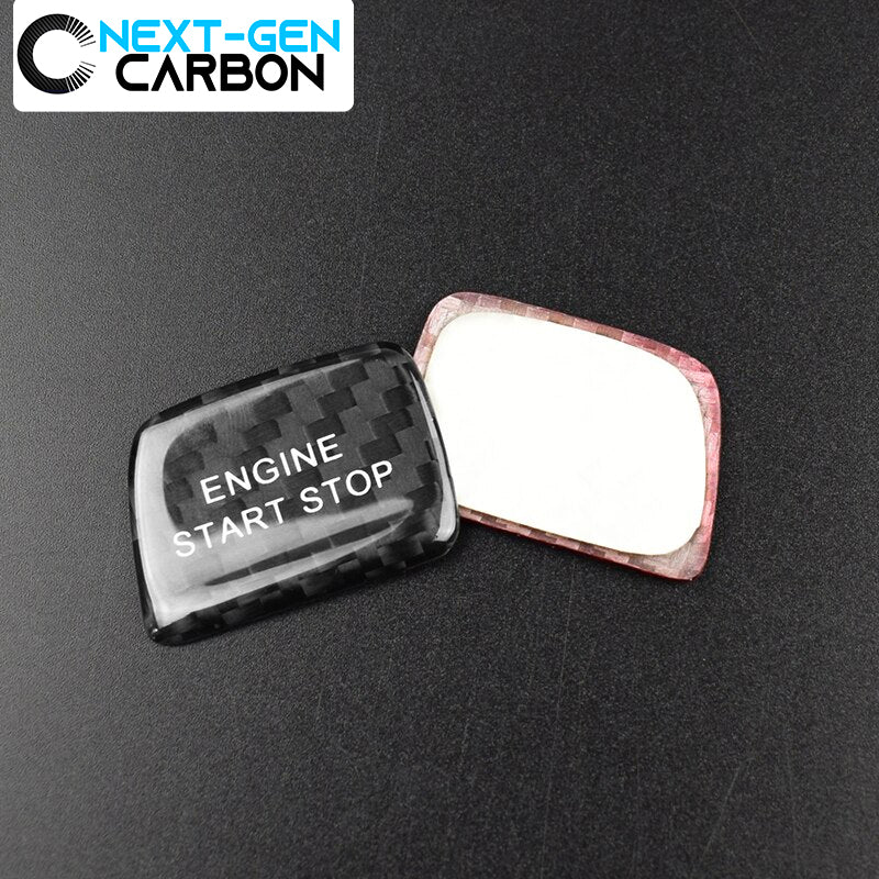 2016 - 24 Camaro / 2014 - 19 C7 Corvette Carbon Fiber Push Start Button Cover | Next-Gen Carbon