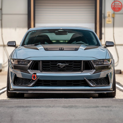 2024+ Mustang Dark Horse Dry Carbon Fiber Front Grille Trims